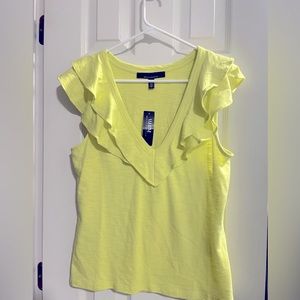WHBM Ruffle Tee